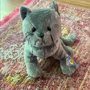 GANZ Webkinz Gray Cat Plush